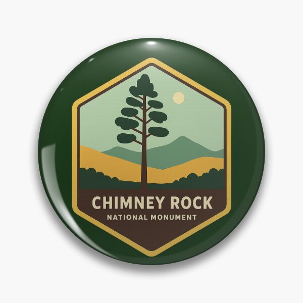Item preview, Chimney Rock National Monument designed and sold by Broken Antler Designs .