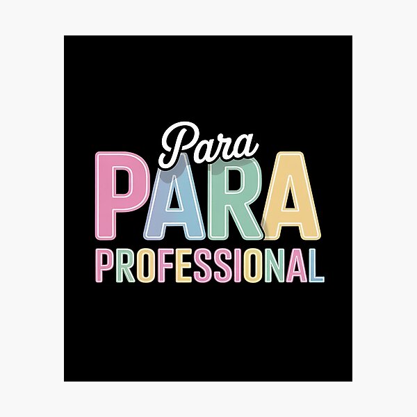 Item preview, Para Paraprofessional Paraeducator First Day Back To School designed and sold by joedavila.