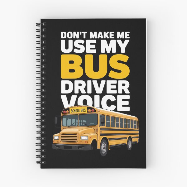 Item preview, Don't Make Me Use My Bus Driver Voice - School Bus Driver designed and sold by traceydowns.