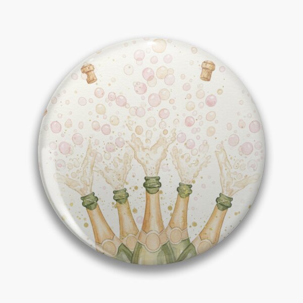Item preview, Watercolor Champagne Pop - Festive New Year’s Celebration designed and sold by GeometricJoy1.