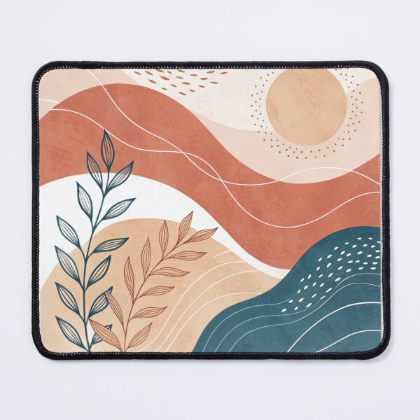 Item preview, Modern Abstract Botanical Art – Calm Earthy Tones Illustration by Vivo Studio designed and sold by VivoStudio.