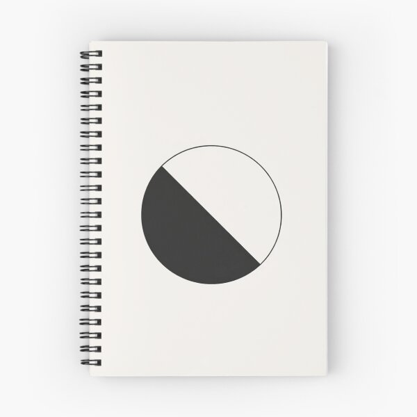 Item preview, Minimal Split Circle Geometric Design designed and sold by Maverickystore.