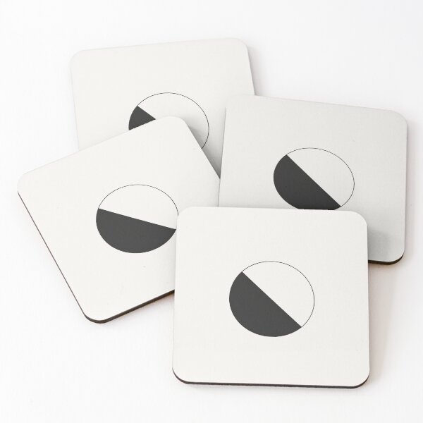 Item preview, Minimal Split Circle Geometric Design designed and sold by Maverickystore.