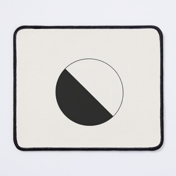 Item preview, Minimal Split Circle Geometric Design designed and sold by Maverickystore.