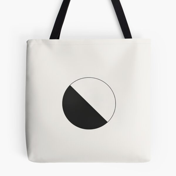 Item preview, Minimal Split Circle Geometric Design designed and sold by Maverickystore.