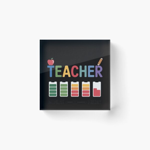 Item preview, Battery Life of a Teacher School Classroom designed and sold by HermanTricia.
