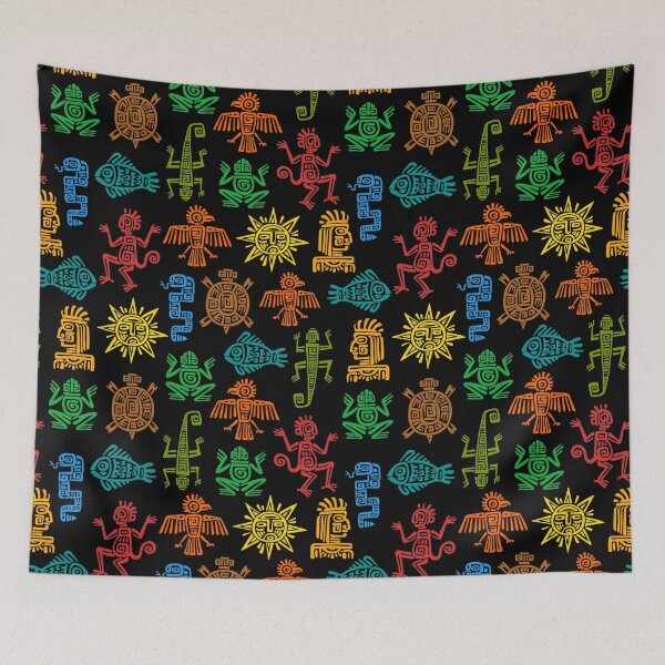 Item preview, Aztec Tribal Pattern – Vibrant Cultural Design designed and sold by PSYNOVA.