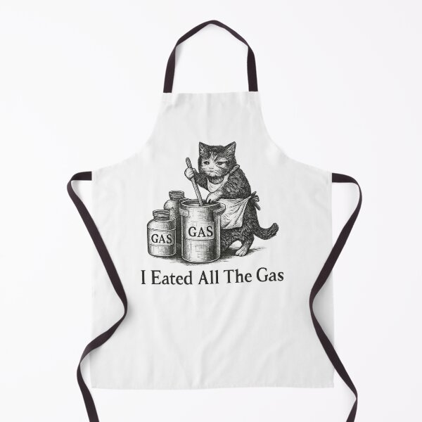 Item preview, I Eated All The Gas Cat designed and sold by CloudyPress.