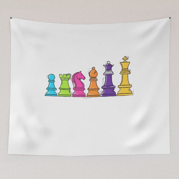 Item preview, Retro Chess Pieces, Chess Player Gift, Chess Lover, Chess Gift, Chess Board Game, Chess Tournament, Gift For Cool Kids, Chess Day, Gamer designed and sold by DesignDenDo ⭐⭐⭐⭐⭐.