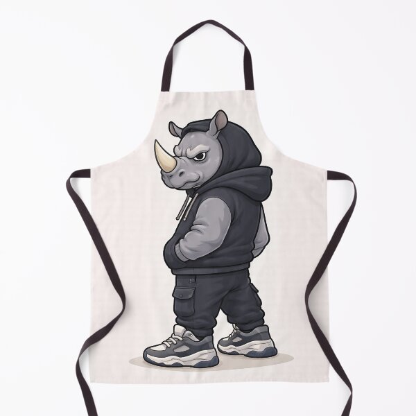 Item preview, Street Rhino – Built Different designed and sold by PawsGiggles.