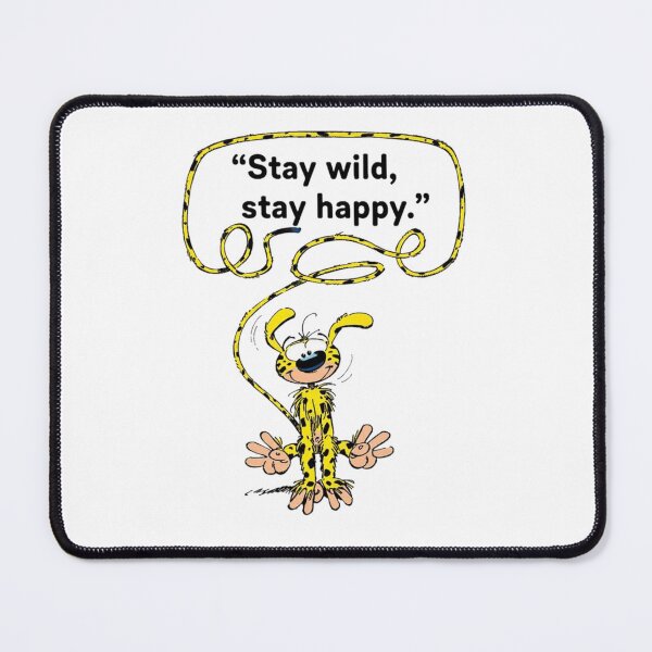 Item preview, Stay Wild Stay Happy Cute Thick Marker Quote designed and sold by MarsupilamiFans.