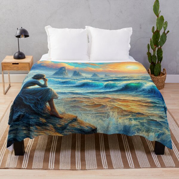 Item preview, Where the Waves Listen – A Moment of Quiet Reflection designed and sold by Okmanoo.