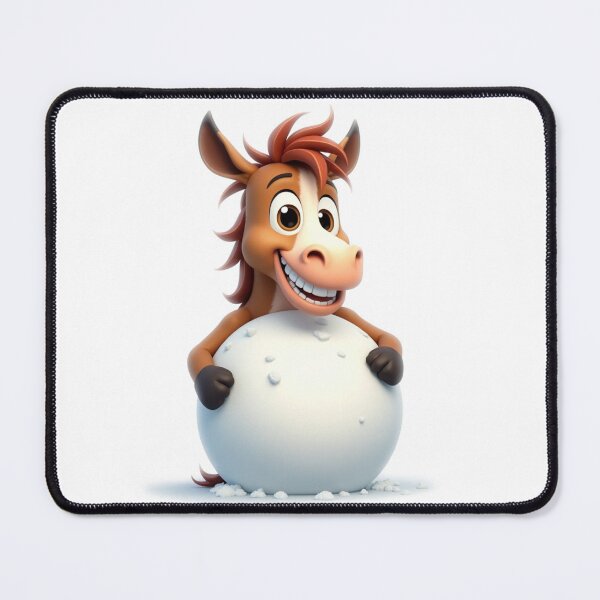 Item preview, Cute Funny Horse Illustration – Playful Cartoon Character by Vivo Studio designed and sold by VivoStudio.