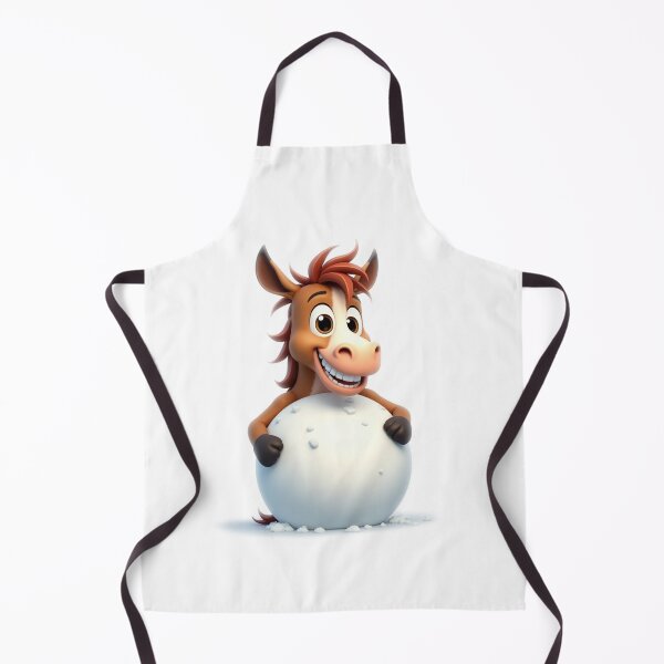 Item preview, Cute Funny Horse Illustration – Playful Cartoon Character by Vivo Studio designed and sold by VivoStudio.