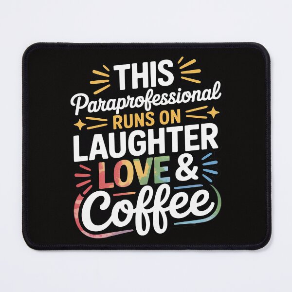Item preview, Paraprofessional runs on Laughter Love Coffee Para designed and sold by HudsonErik.
