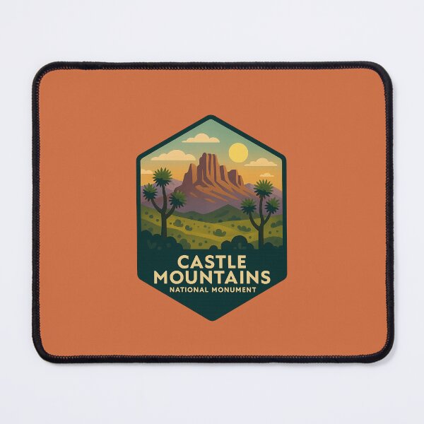 Item preview, Castle Mountains National Monument designed and sold by Broken Antler Designs .