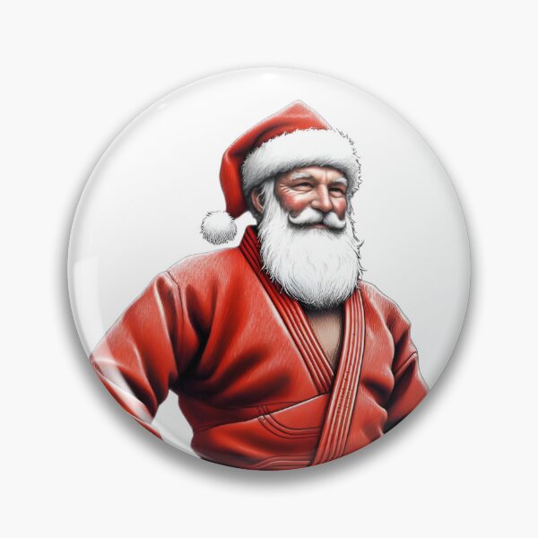 Item preview, Santa Claus in a red judogi designed and sold by T-Hillmore.
