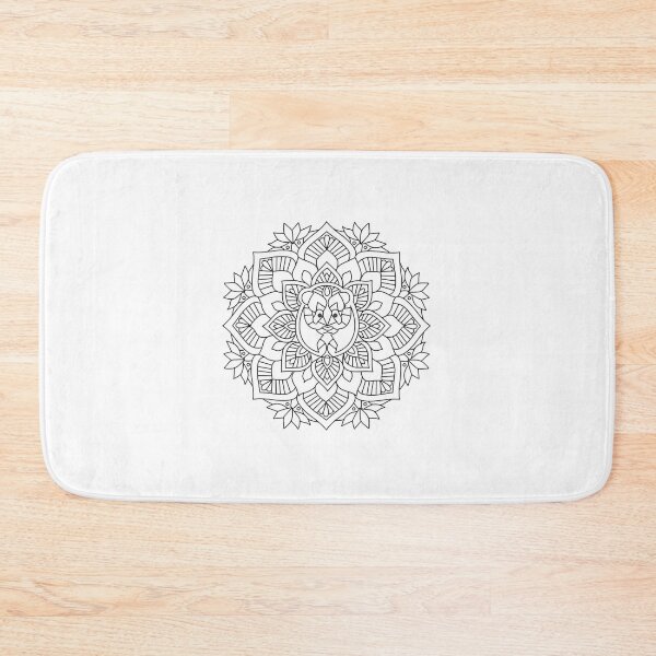 Item preview, Sacred Animal Mandala Line Art designed and sold by Color for Balance .