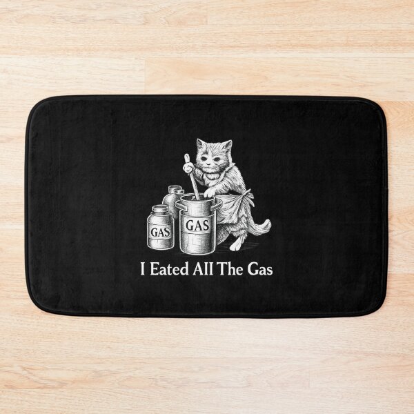 Item preview, I Eated All The Gas Cat designed and sold by CloudyPress.