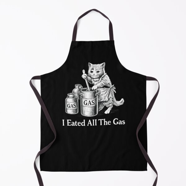 Item preview, I Eated All The Gas Cat designed and sold by CloudyPress.