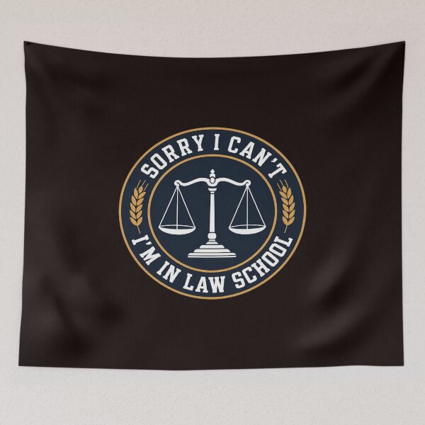 Item preview, Law School Student Bar Exam Sorry I Can't I'm In Law School designed and sold by MichaelStalkas.