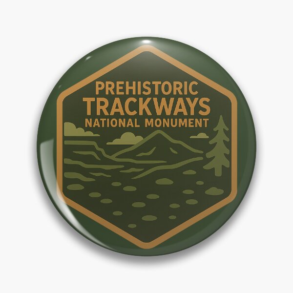 Item preview, Prehistoric Trackways National Monument  designed and sold by Broken Antler Designs .