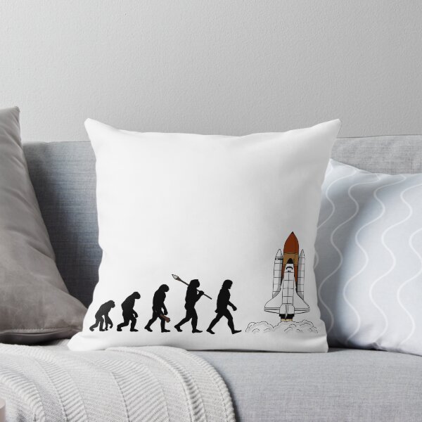 Item preview, evolution of man in space designed and sold by Blockhead Designs.