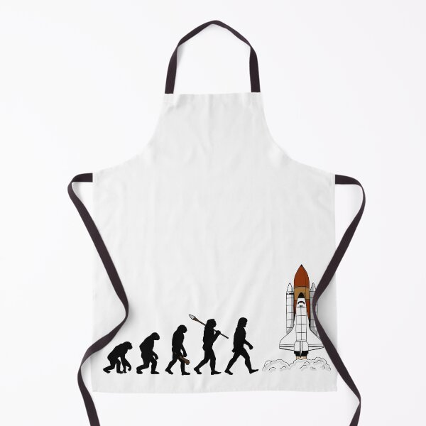 Item preview, evolution of man in space designed and sold by Blockhead Designs.