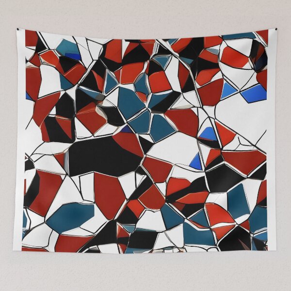 Item preview, Shattered Patriotic Mosaic designed and sold by PrintBLAIDE.