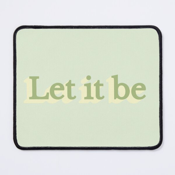 Item preview, Let It Be Sage Green Minimal Quote designed and sold by joleyjl.
