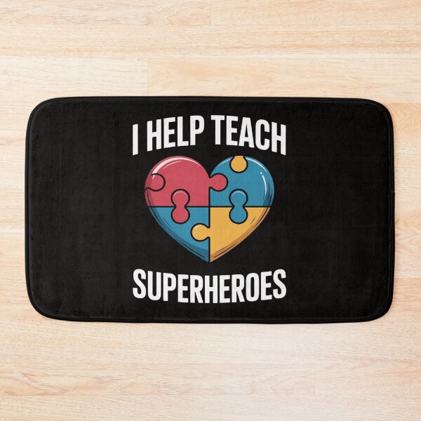 Item preview, Paraprofessional Autism Help Teach Superheroes Gift designed and sold by ForestMmost.