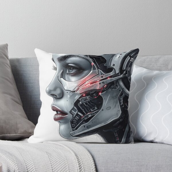 Aperçu de l'œuvre Cyborg Girl créée et vendue par ArtCraftLab.