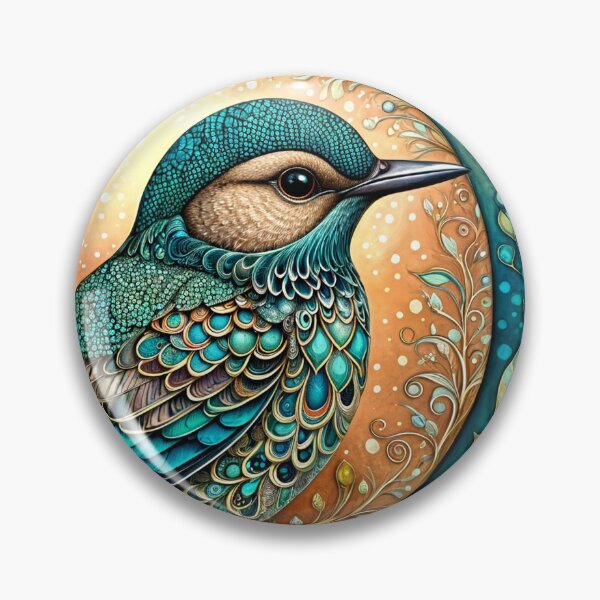 Item preview, Avian Elegance: a Zentangle Symphony Graphic designed and sold by Beyond The Canvas.