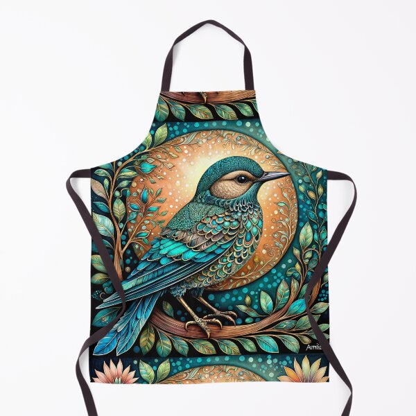 Item preview, Avian Elegance: a Zentangle Symphony Graphic designed and sold by Beyond The Canvas.