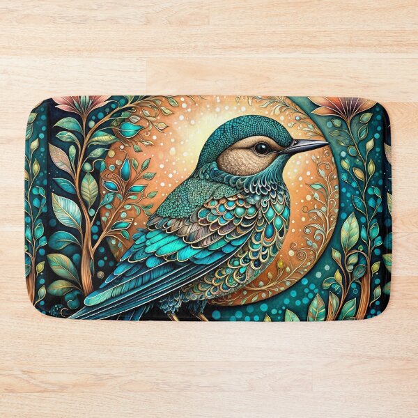 Item preview, Avian Elegance: a Zentangle Symphony Graphic designed and sold by Beyond The Canvas.
