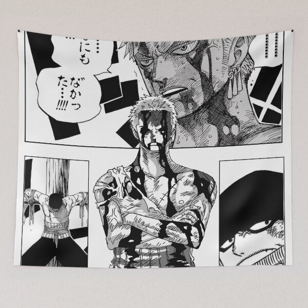 Item preview, Roronoa Zoro – No Pain, No Regret (One Piece Manga Art) designed and sold by Mangartist07.
