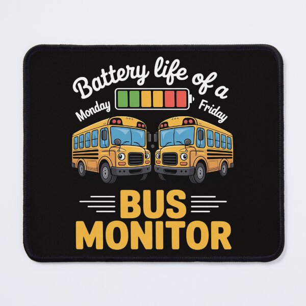 Item preview, School Bus Monitor Bus Aide Attendant Bus Monitor designed and sold by ForestMmost.