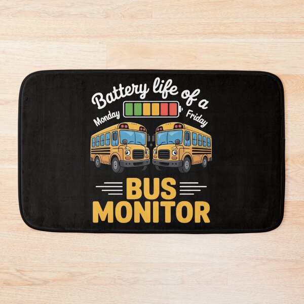 Item preview, School Bus Monitor Bus Aide Attendant Bus Monitor designed and sold by ForestMmost.