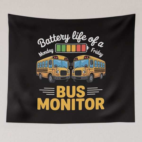 Item preview, School Bus Monitor Bus Aide Attendant Bus Monitor designed and sold by ForestMmost.