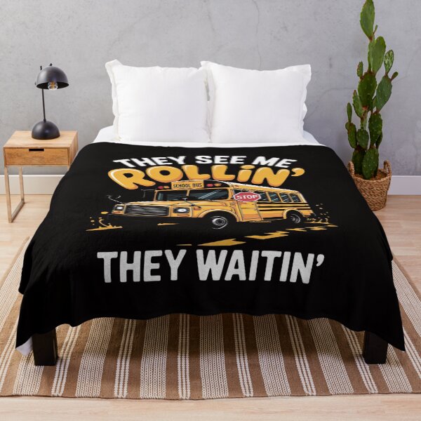 Item preview, School Bus Driver They See Me Rollin' They Waitin' designed and sold by ForestMmost.