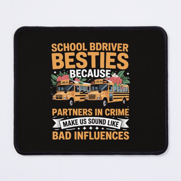 Item preview, school bus driver besties designed and sold by portcrysral.