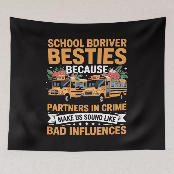 Item preview, school bus driver besties designed and sold by portcrysral.