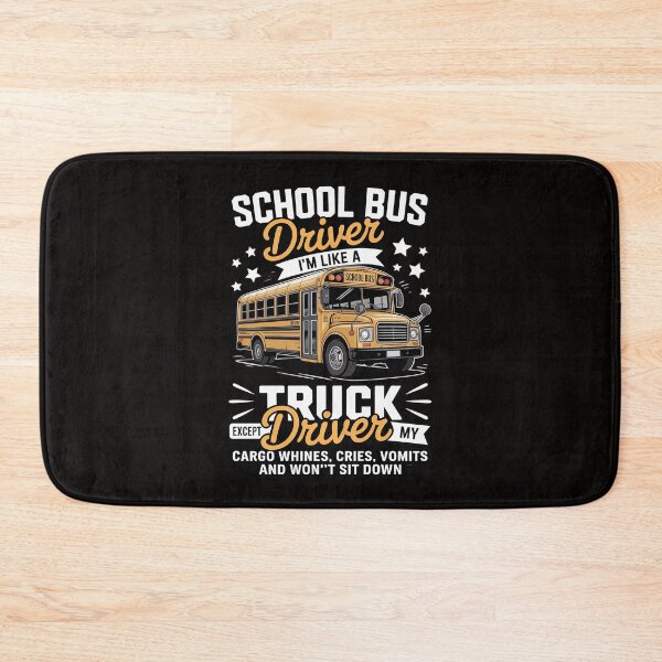 Item preview, School Bus Driver I'm Like A Truck Driver Except My Cargo designed and sold by portcrysral.