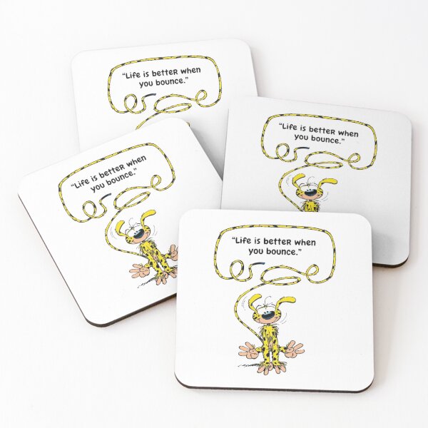 Item preview, Life Is Better When You Bounce Cute Comic Quote designed and sold by MarsupilamiFans.