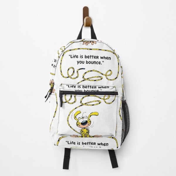 Item preview, Life Is Better When You Bounce Cute Comic Quote designed and sold by MarsupilamiFans.