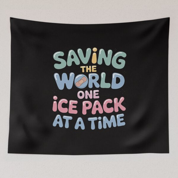 Item preview, Saving The World One Ice Pack At Time School Nurse Week designed and sold by portcrysral.