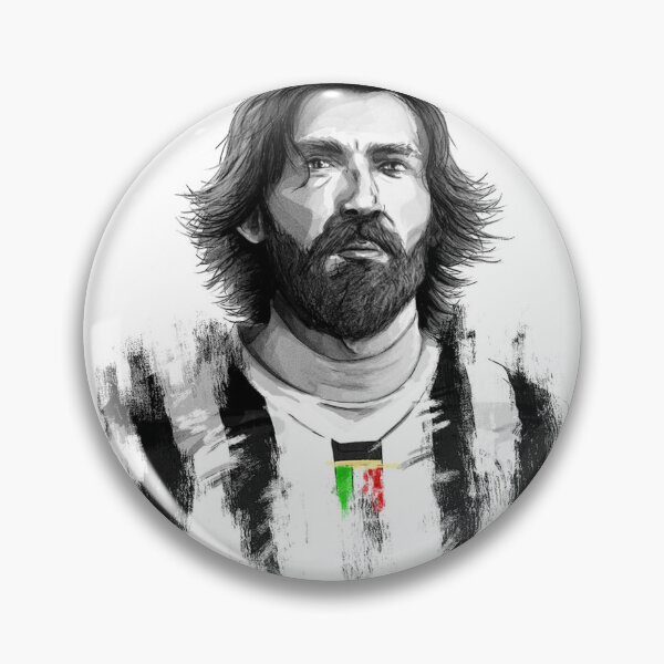 Item preview, Andrea Pirlo The Maestro Juventus Football Legend designed and sold by Printella-net.