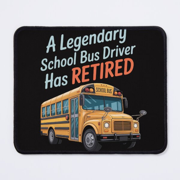 Item preview, Retired School Bus Driver - School Bus Retirement designed and sold by demarioTTS.