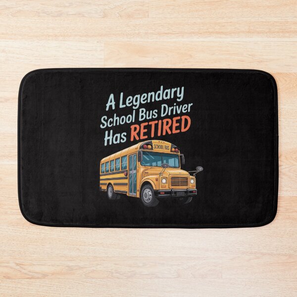 Item preview, Retired School Bus Driver - School Bus Retirement designed and sold by demarioTTS.