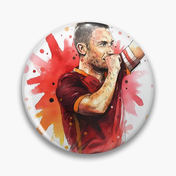 Item preview, Francesco Totti Roma Er Pupone Italian Football Legend Art designed and sold by Printella-net.